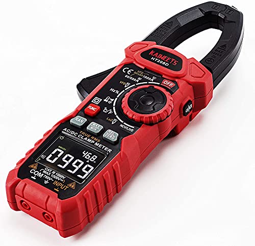 Pince ampèremétrique 1000A AC/DC, KAIWEETS Pince ampèremétrique professionnelle True-RMS, VFD,