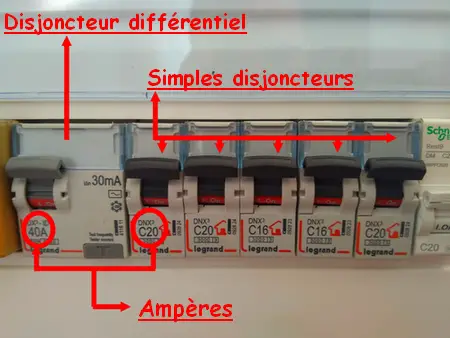 disjoncteur qui saute